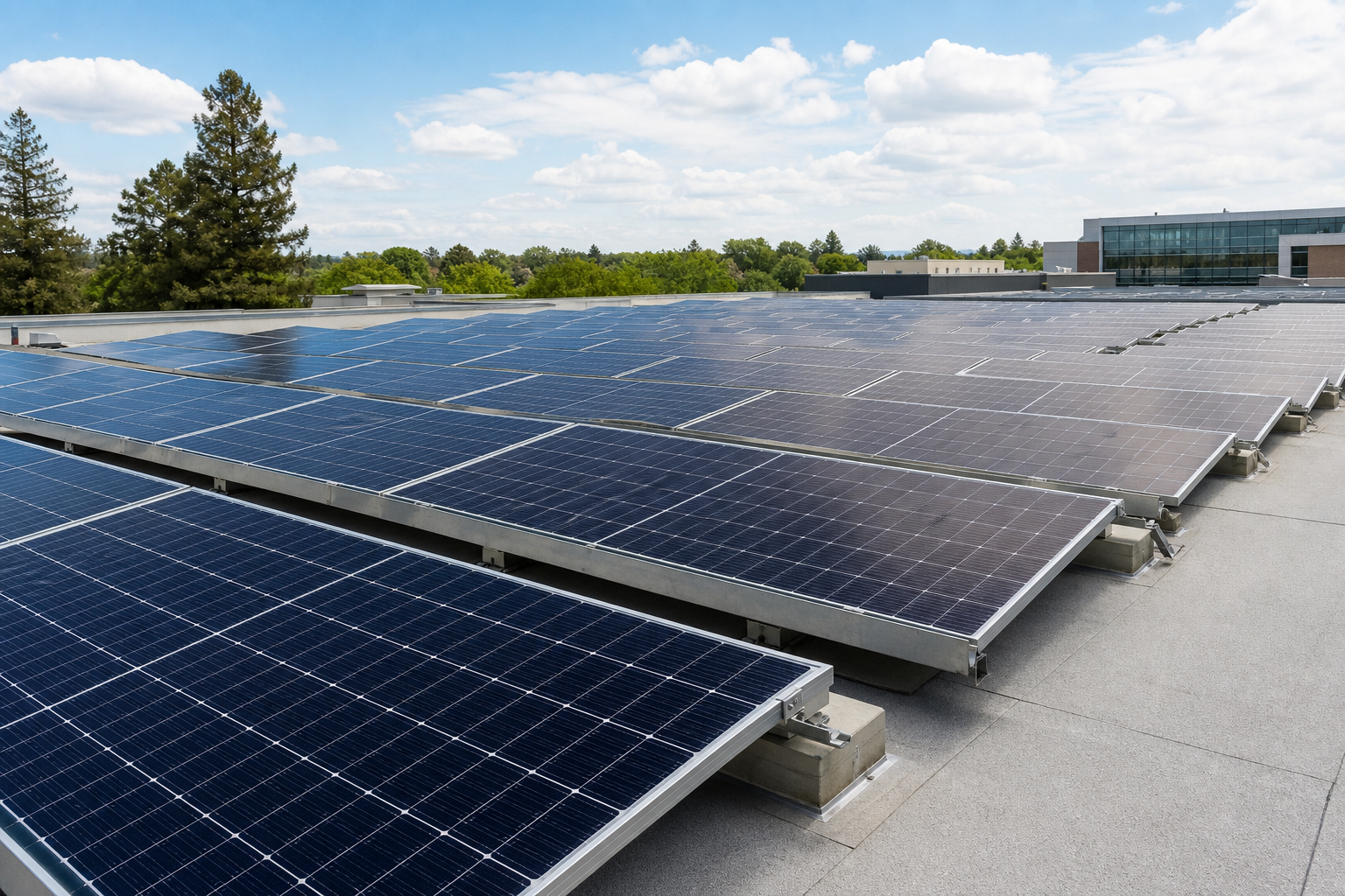Solar electric panels